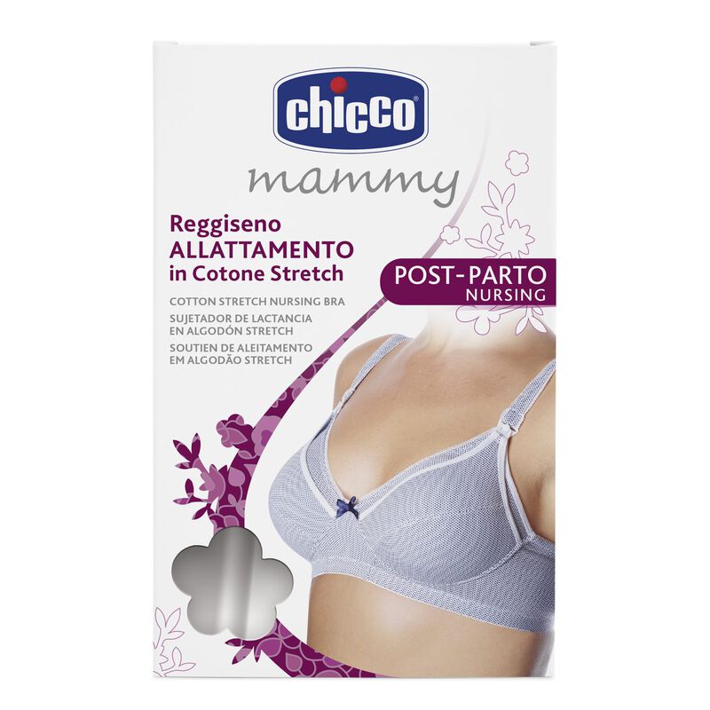 Cotton Stretch Nursing Bra (Pattern) image number 6